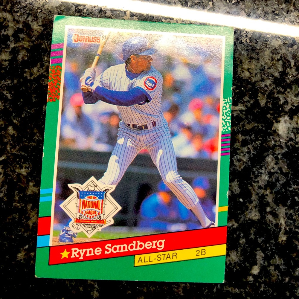 Ryne Sandberg Donruss 1991 “ All Star” #433 baseball card!!